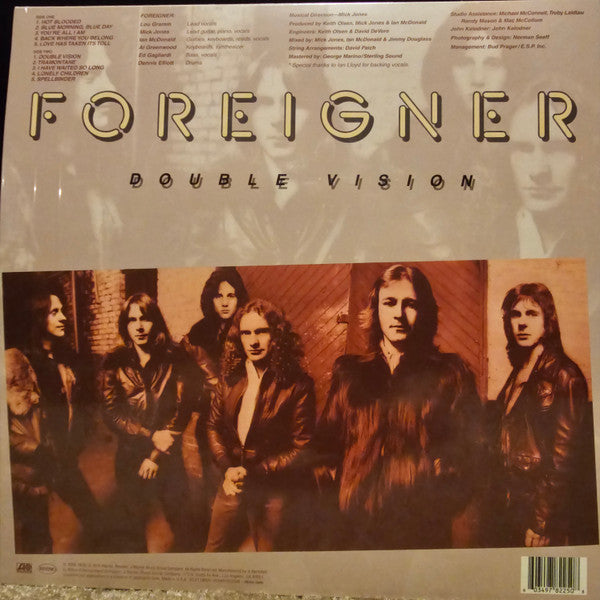 LP Foreigner – Double Vision Nuevo precintado