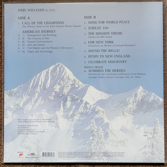 LP John Williams – Call Of The Champions Nuevo precintado
