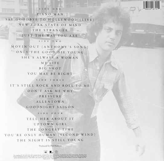 LP Billy Joel ‎– Greatest Hits Volume I & Volume II Nuevo precintado