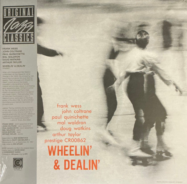 LP Frank Wess, John Coltrane, Paul Quinichette, Mal Waldron, Doug Watkins, Arthur Taylor ‎– Wheelin' & Dealin'  Nuevo precintado