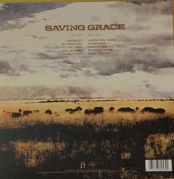 LP Robert Plant With Suzi Dian ‎– Saving Grace Nuevo precintado