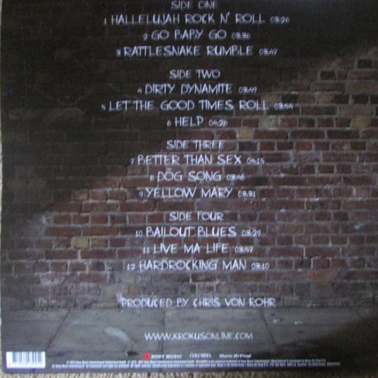 LP Krokus – Dirty Dynamite  Nuevo precintado