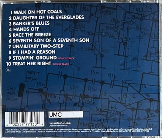 CD Rory Gallagher – Blueprint  Nuevo precintado