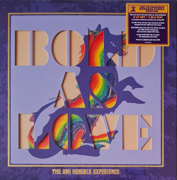 LPBOX The Jimi Hendrix Experience – Bold As Love (The Axis : Bold As Love Sessions)