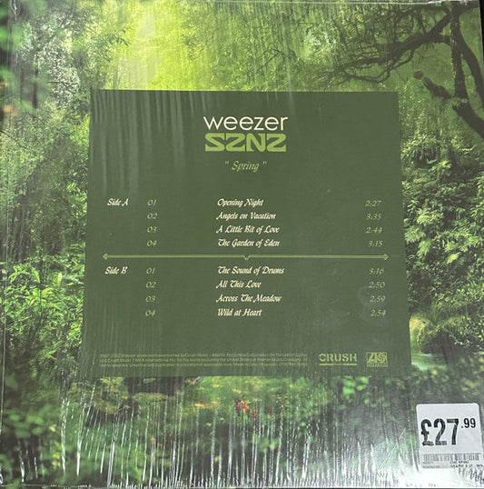 LP Weezer – SZNZ: Spring Nuevo precintado
