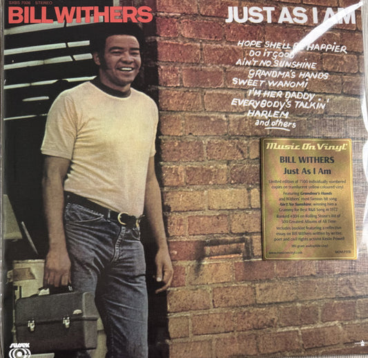 LP Bill Withers ‎– Just As I Am Nuevo precintado