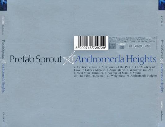 CD Prefab Sprout – Andromeda Heights Nuevo precintado (Producto exclusivo recogida en tienda)