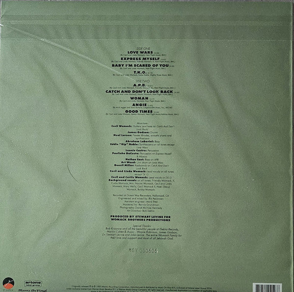 LP Womack & Womack – Love Wars Nuevo precintado