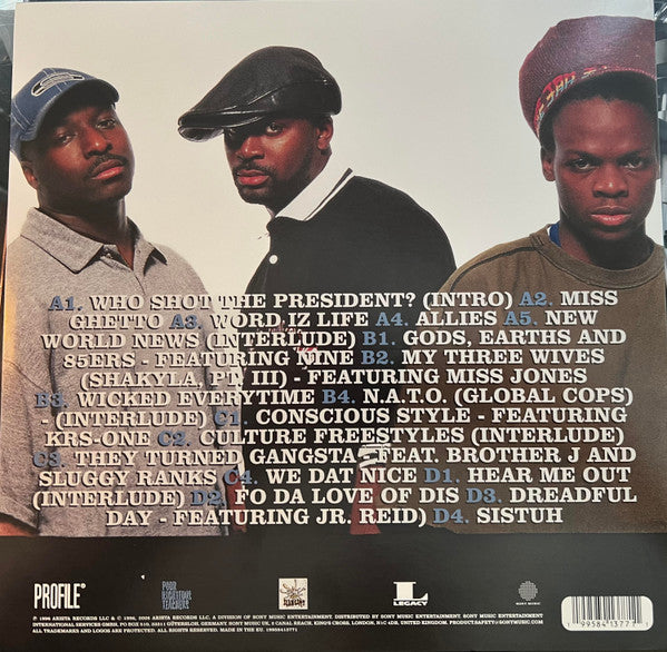 LP Poor Righteous Teachers – The New World Order Nuevo precintado