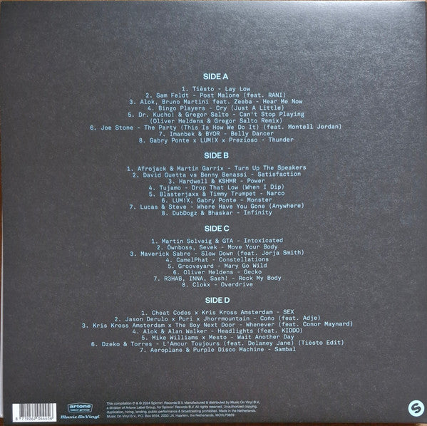 LP V/A ‎– Spinnin' Records - 25 Years - Chapter 2 Nuevo precintado (Copia)