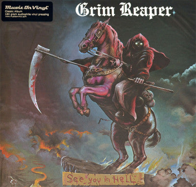 LP`Grim Reaper  ‎– See You In Hell Nuevo precintado