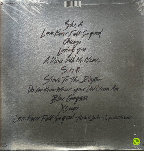 LP Michael Jackson ‎– Xscape Nuevo precintado