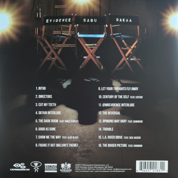 LP Dilated Peoples ‎– Directors Of Photography Nuevo precintado