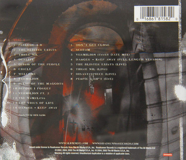 CD Slipknot ‎– Vol. 3: (The Subliminal Verses) Nuevo precintado