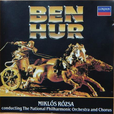 CD BSO - Miklós Rózsa Conducting The National Philharmonic Orchestra And Chorus ‎– Ben Hur  2ª mano (Producto exclusivo recogida en tienda) (Copia)