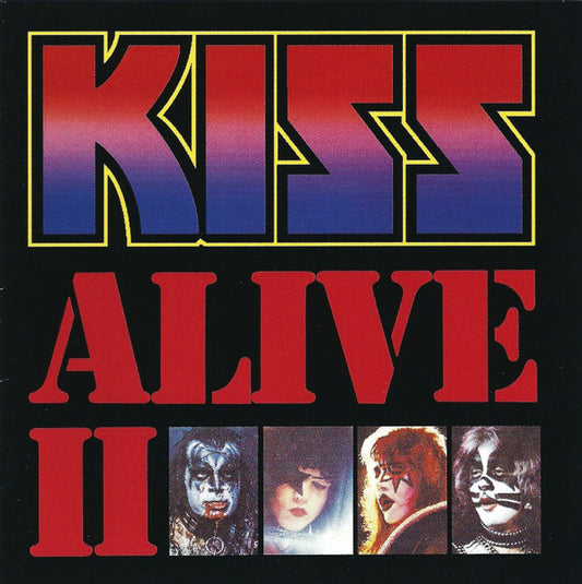 CD Kiss ‎– Alive II Nuevo precintado