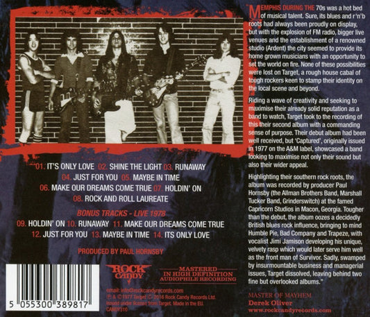CD Target ‎– Captured Nuevo precintado