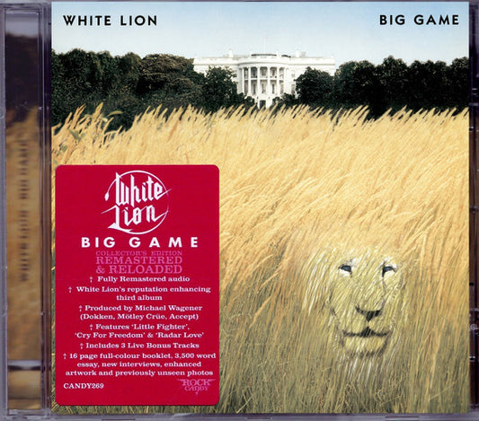 CD White Lion ‎– Big Game Nuevo precintado