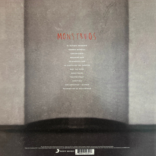 LP Leiva – Monstruos Nuevo precintado