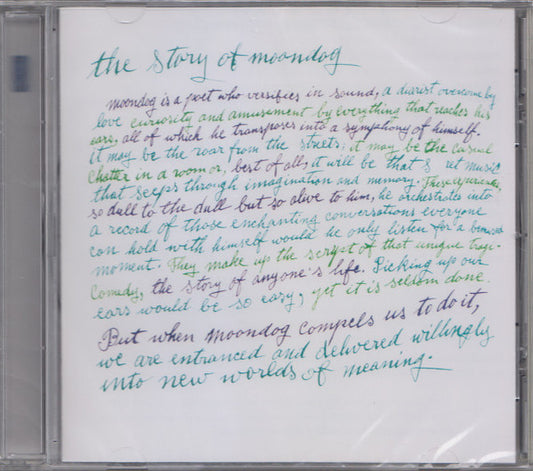 CD Moondog  ‎– The Story Of Moondog Nuevo precintado