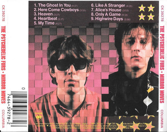 CD The Psychedelic Furs – Mirror Moves Ed. USA 2ª Mano
