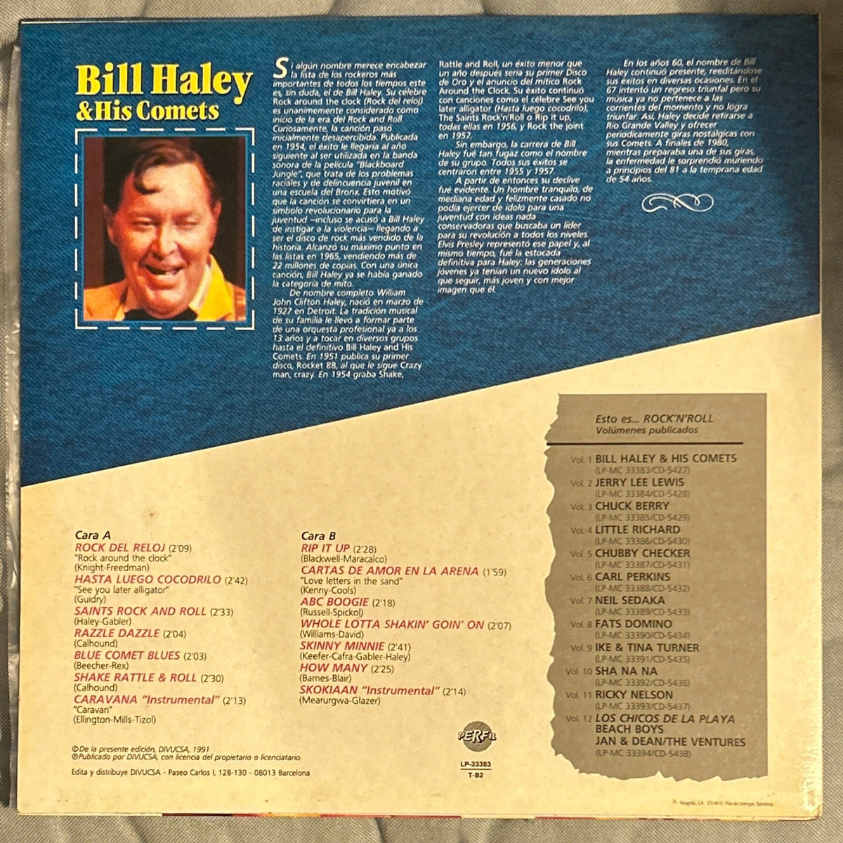 Bill Haley And His Comets ‎– Esto Es... Rock 'N' Roll Vol.1 - DISCOS NAKASHA