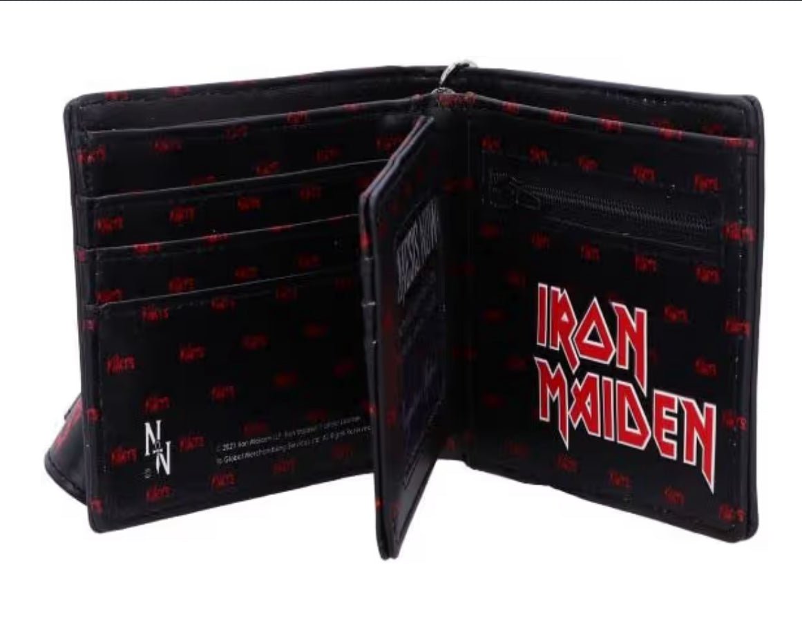 Cartera Iron Maiden Nueva en caja oficial - DISCOS NAKASHA