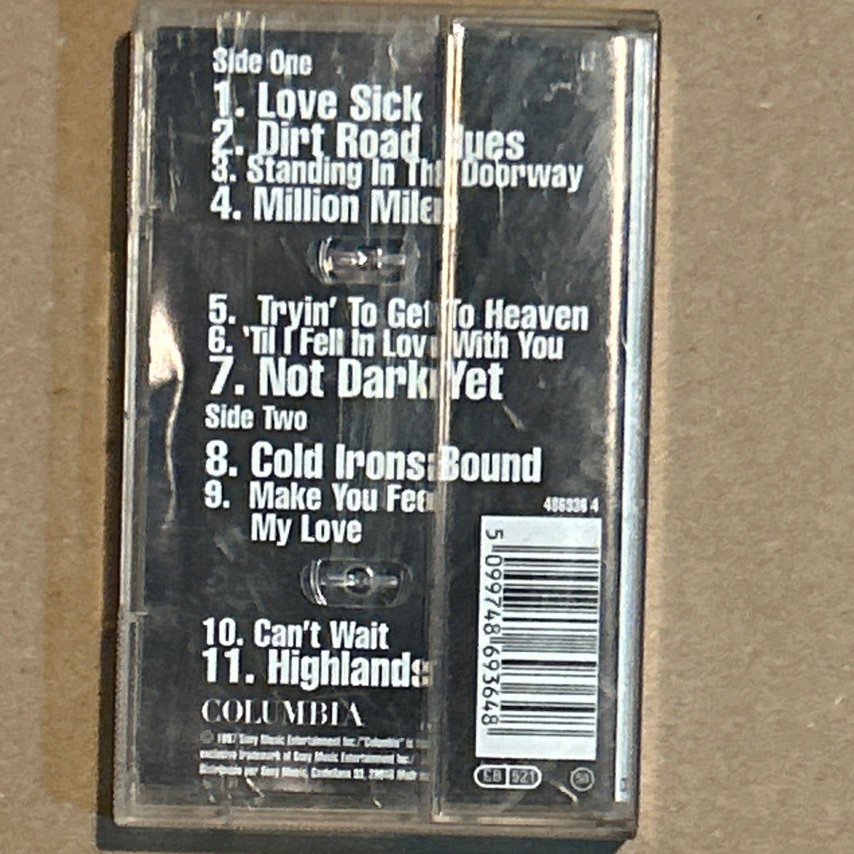 CASSETTE Bob Dylan ‎– Time Out Of Mind 2ª Mano - DISCOS NAKASHA