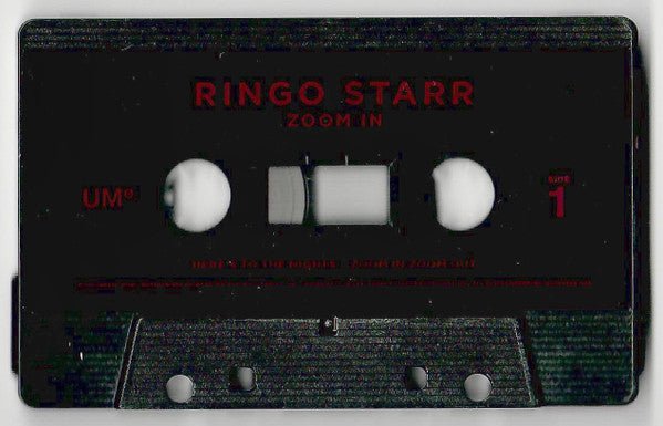 Cassette Ringo Starr ‎– Zoom In Nuevo precintado - DISCOS NAKASHA