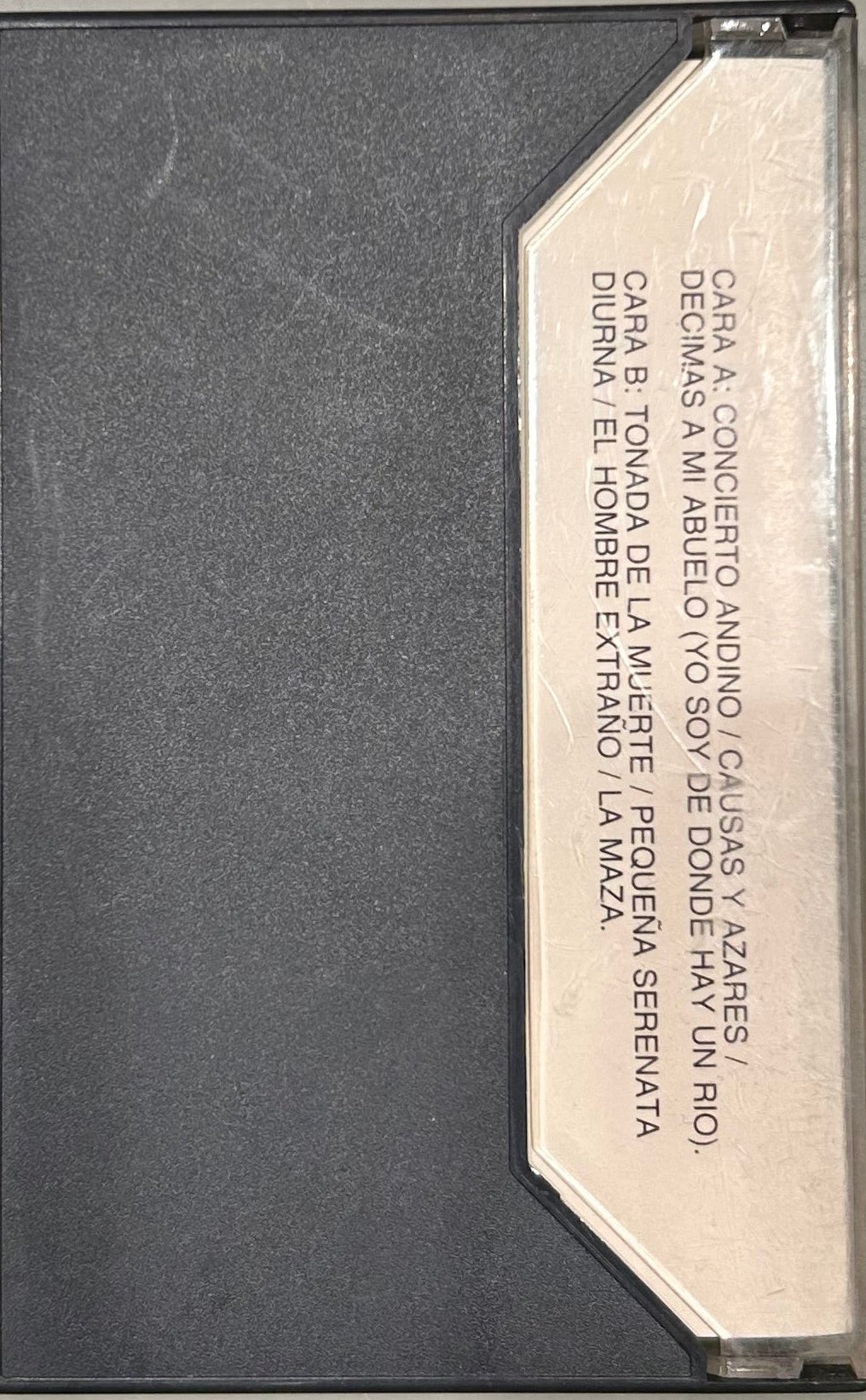 CASSETTE Silvio Rodríguez – Silvio Rodríguez en Chile Vol. 1 2ª Mano - DISCOS NAKASHA