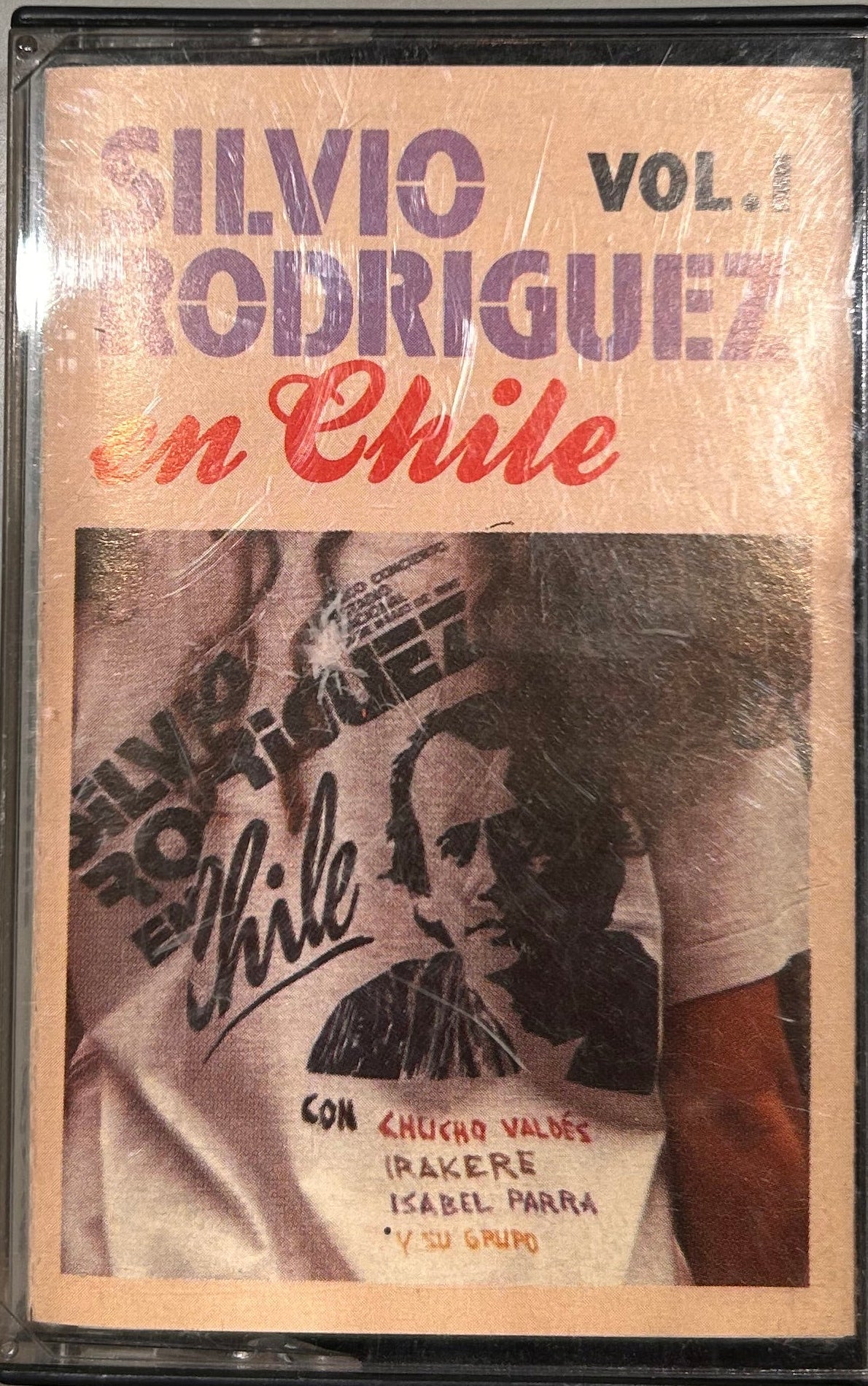 CASSETTE Silvio Rodríguez – Silvio Rodríguez en Chile Vol. 1 2ª Mano - DISCOS NAKASHA