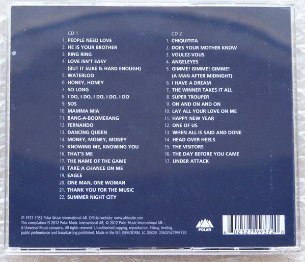 CD ABBA ‎– The Essential Collection Nuevo precintado - DISCOS NAKASHA