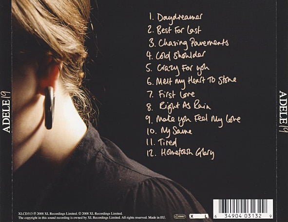 CD Adele – 19 2ª Mano (Producto exclusivo recogida en tienda) - DISCOS NAKASHA