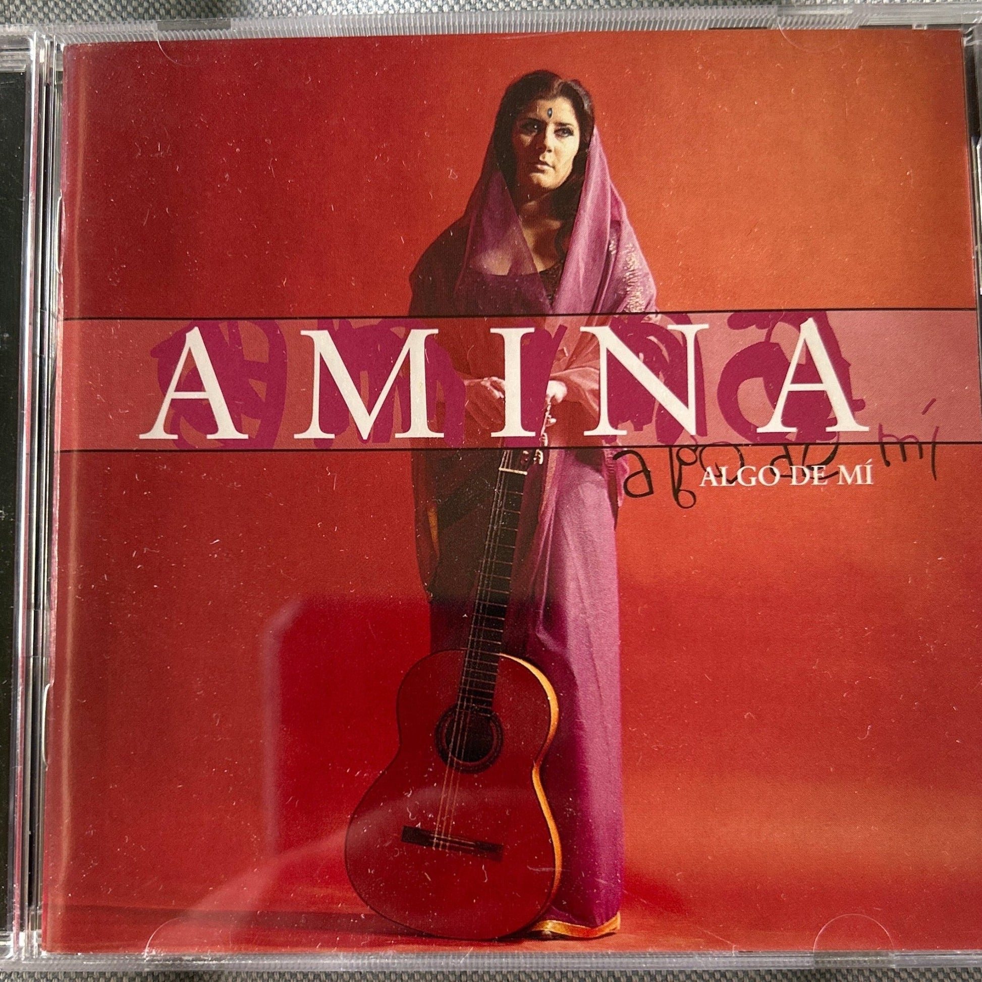 CD Amina ‎– Algo De Mí 2ª Mano - DISCOS NAKASHA