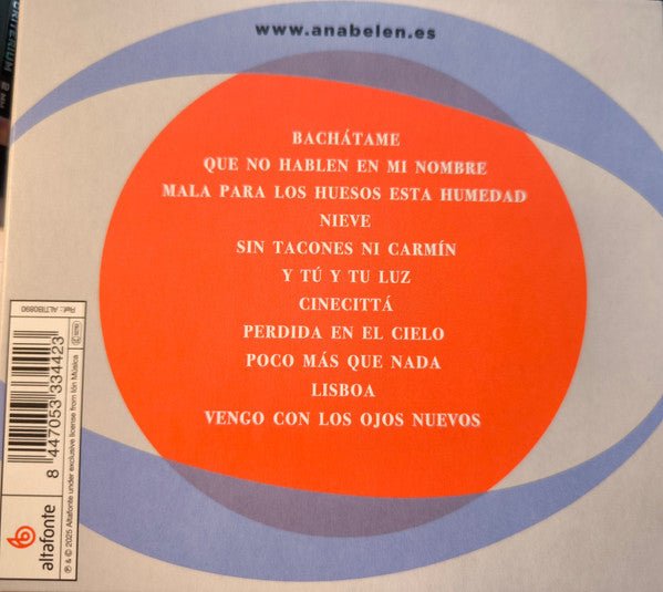 CD Ana Belen ‎– Vengo Con Los Ojos Nuevos Nuevo precintado - DISCOS NAKASHA