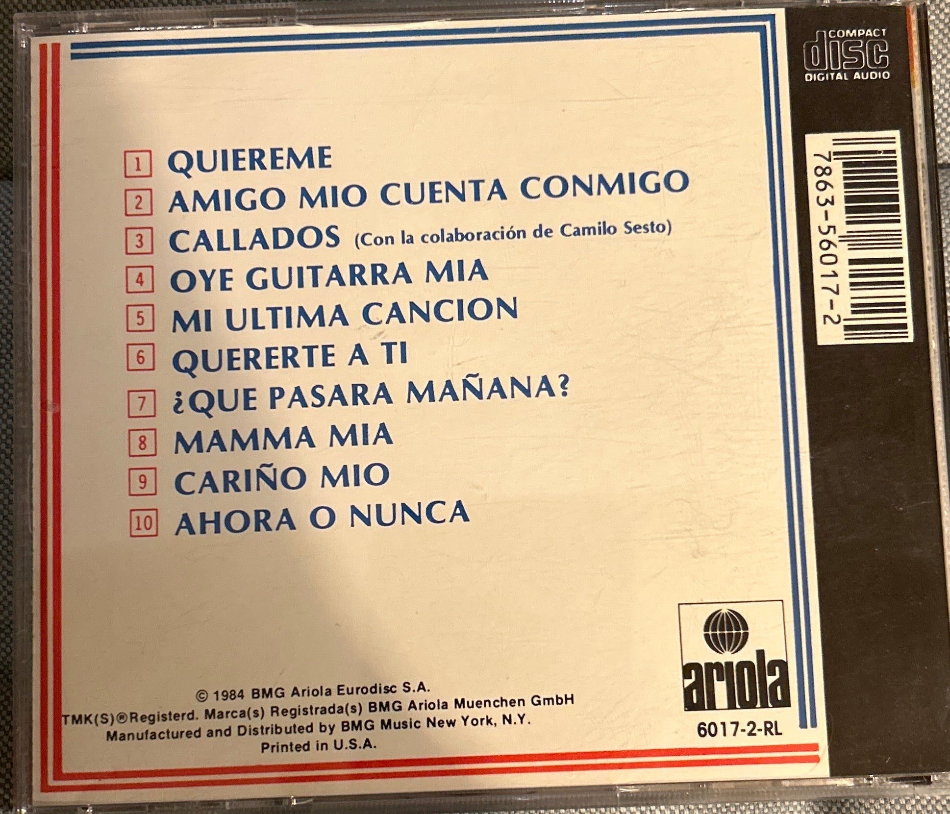CD Angela Carrasco ‎– Lo Mejor De Angela Carrasco 2ª Mano - DISCOS NAKASHA