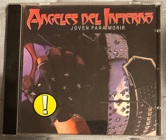 CD Angeles Del Infierno ‎– Joven Para Morir 2ª Mano - DISCOS NAKASHA