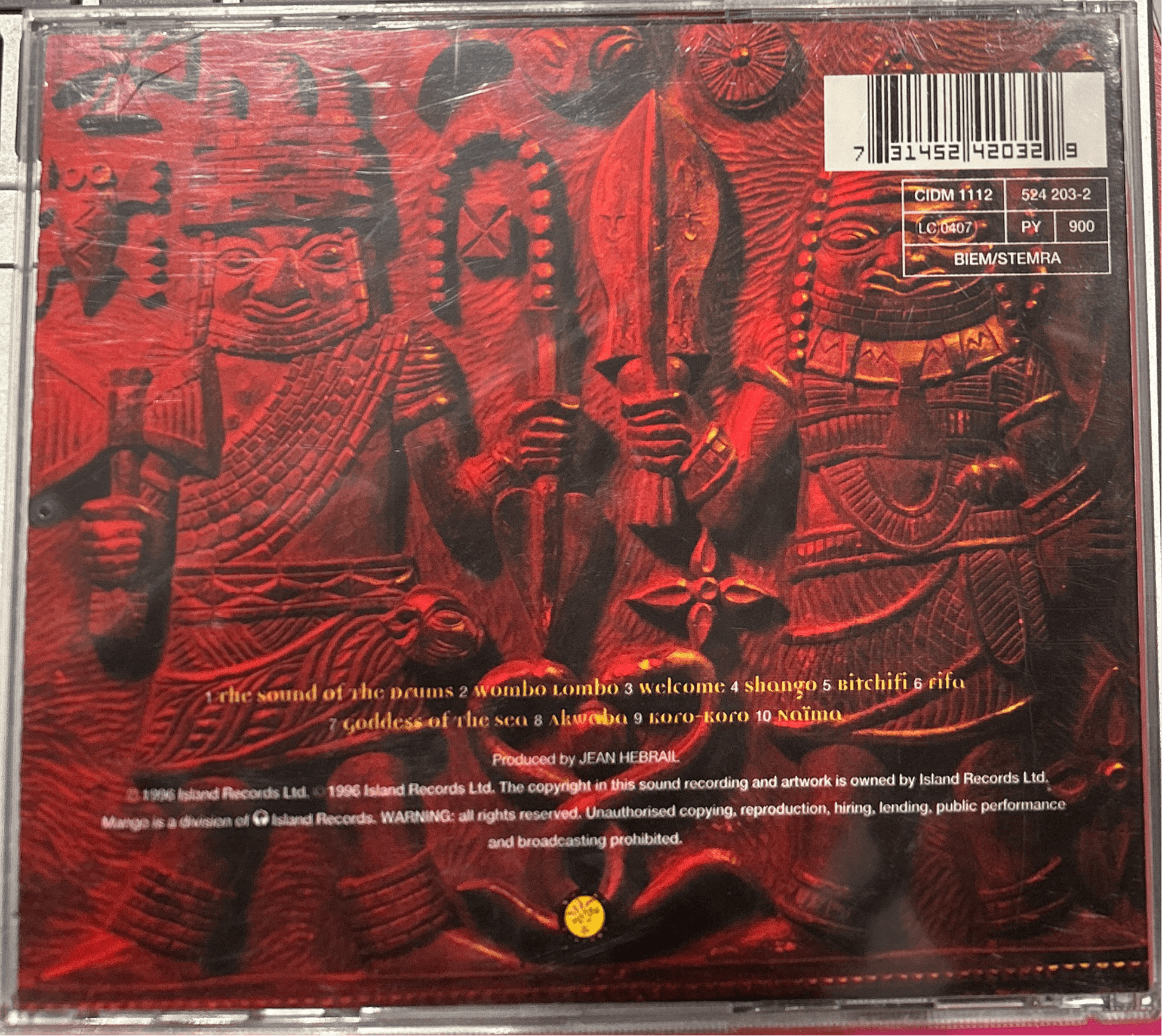 CD Angélique Kidjo – Fifa 2ª Mano (Producto exclusivo recogida en tienda) - DISCOS NAKASHA