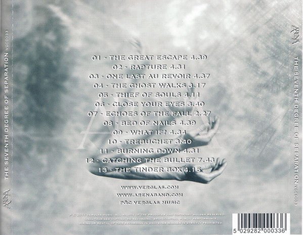 CD Arena – The Seventh Degree Of Separation 2ª Mano - DISCOS NAKASHA