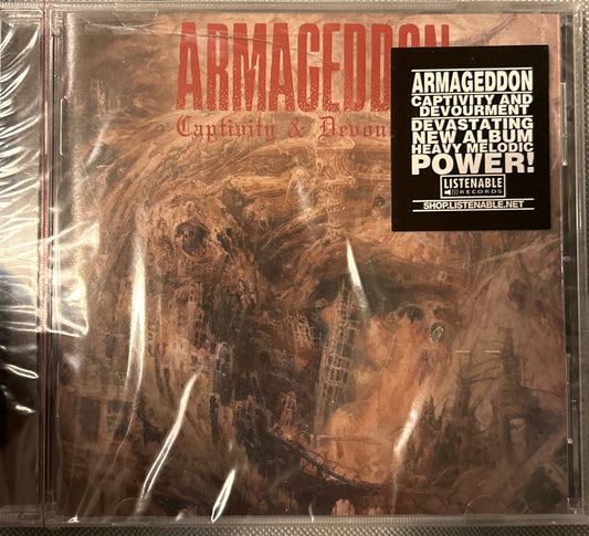 CD Armageddon ‎– Captivity & Devourment Nuevo precintado - DISCOS NAKASHA