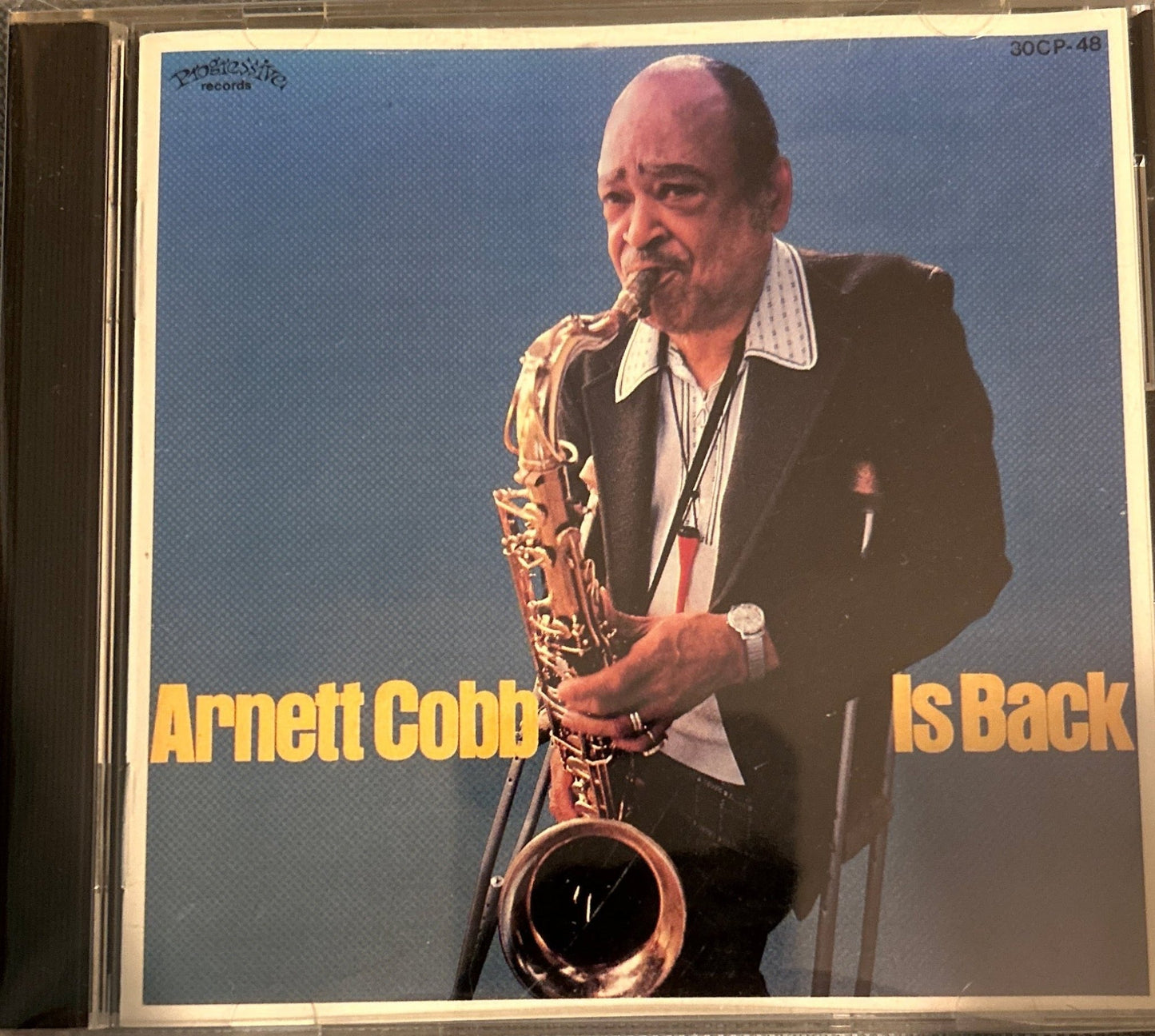 CD Arnett Cobb Quartet ‎– Arnett Cobb Is Back 2ª Mano - DISCOS NAKASHA