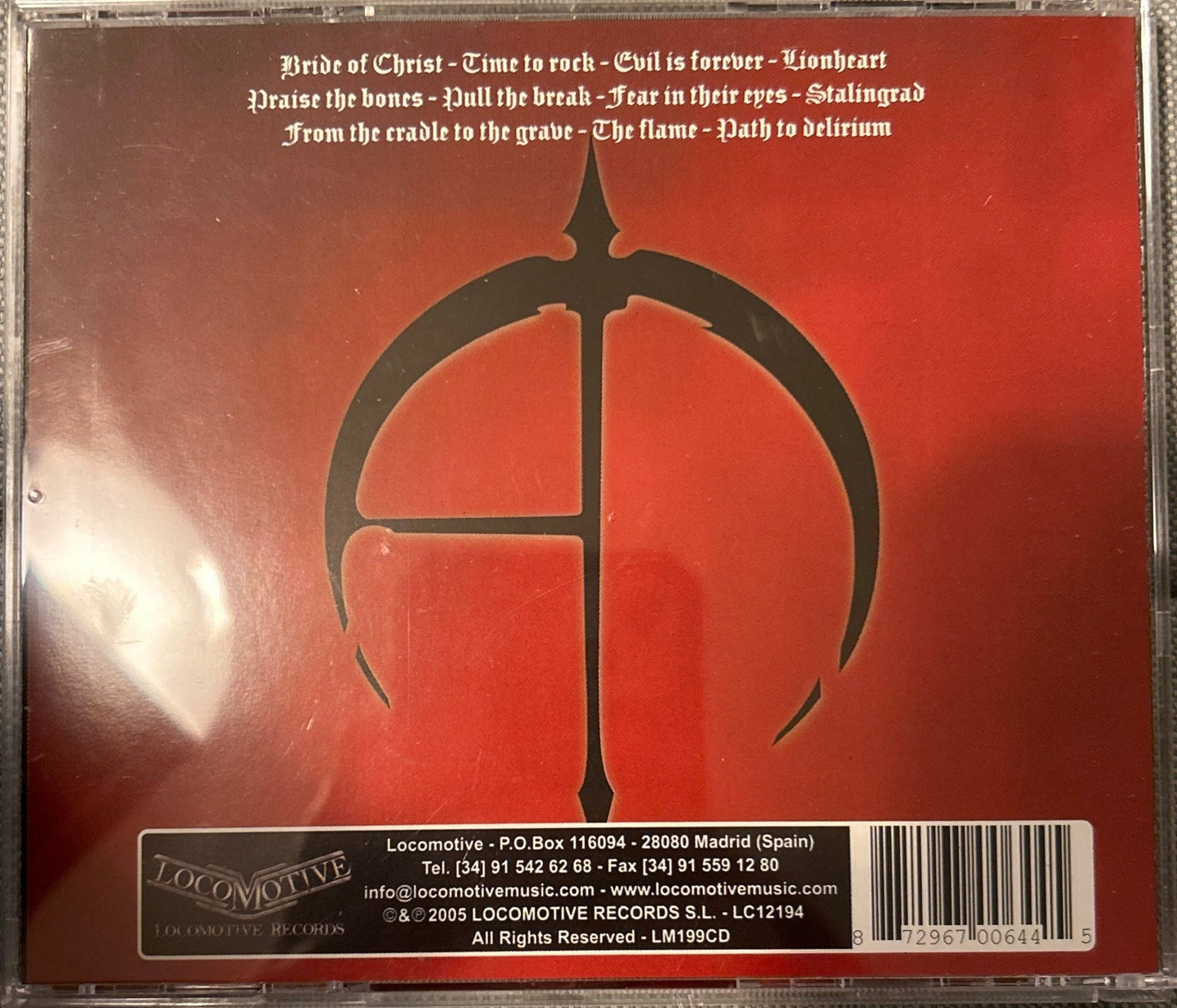 CD Astral Doors ‎– Evil Is Forever 2ª Mano - DISCOS NAKASHA