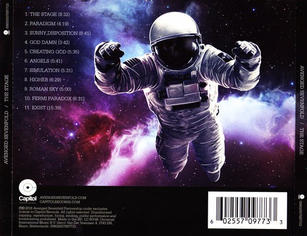 CD Avenged Sevenfold – The Stage Nuevo precintado - DISCOS NAKASHA