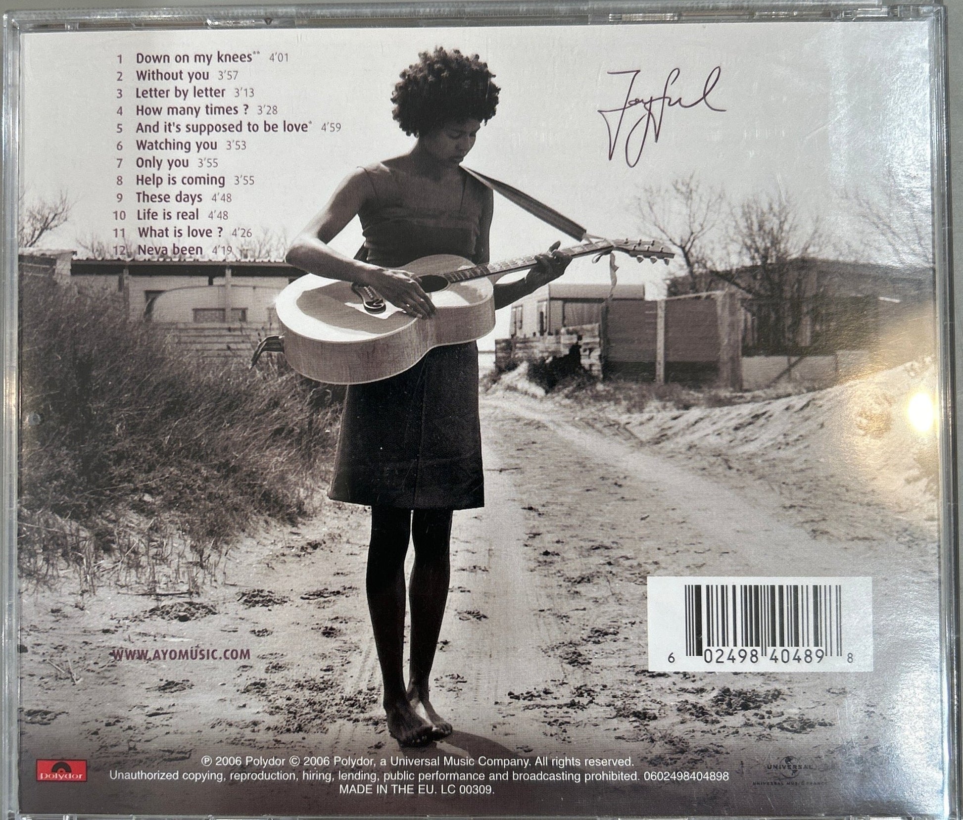 CD Ayo ‎– Joyful 2ª Mano (Producto exclusivo recogida en tienda) - DISCOS NAKASHA
