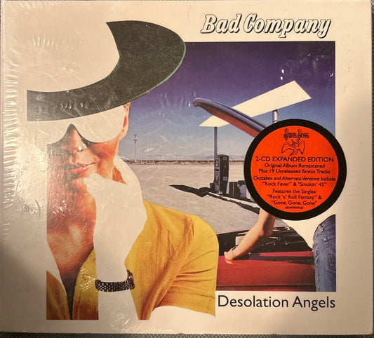 CD Bad Company ‎– Desolation Angels Nuevo precintado - DISCOS NAKASHA