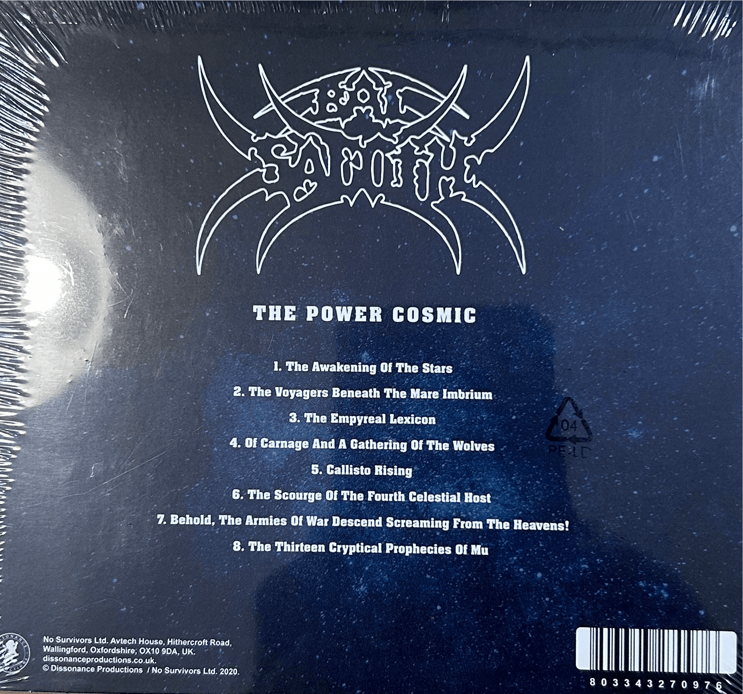 CD Bal - Sagoth – The Power Cosmic Nuevo precintado - DISCOS NAKASHA