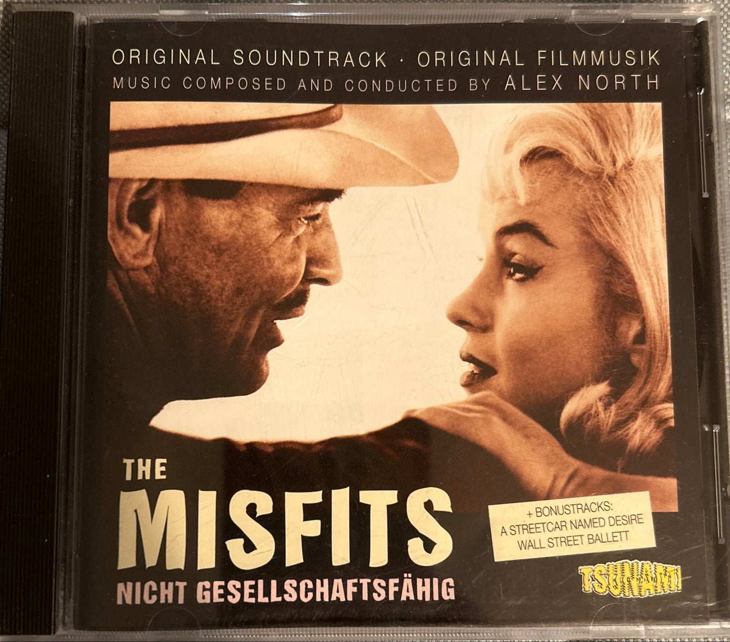 CD Banda Sonora - Alex North – The Misfits + 5 Bonustracks 2ª Mano - DISCOS NAKASHA