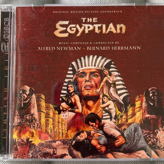 CD Banda Sonora - Alfred Newman + Bernard Herrmann ‎– The Egyptian 2ª Mano - DISCOS NAKASHA