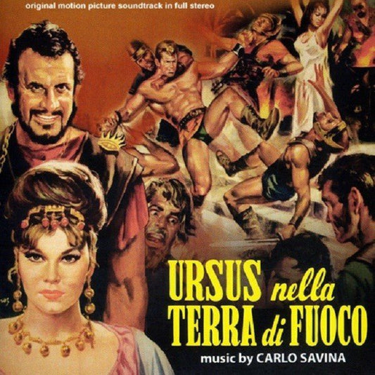 CD Banda Sonora Carlo Savina – Ursus Nella Terra Di Fuoco 2ª Mano - DISCOS NAKASHA