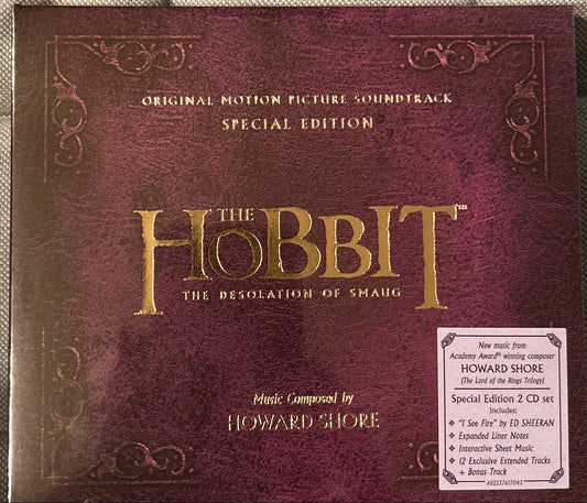 CD Banda Sonora - Howard Shore – The Hobbit: The Desolation Of Smaug Nuevo precintado - DISCOS NAKASHA